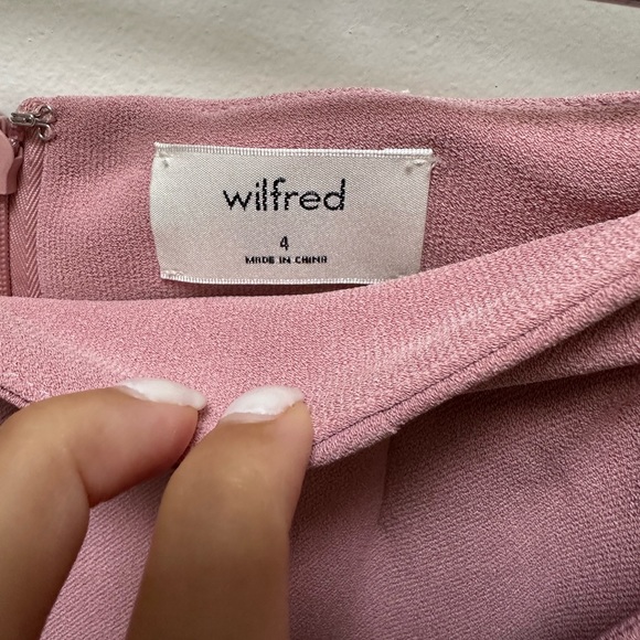 Wilfred pink mini skirt size 4 - Picture 2 of 7